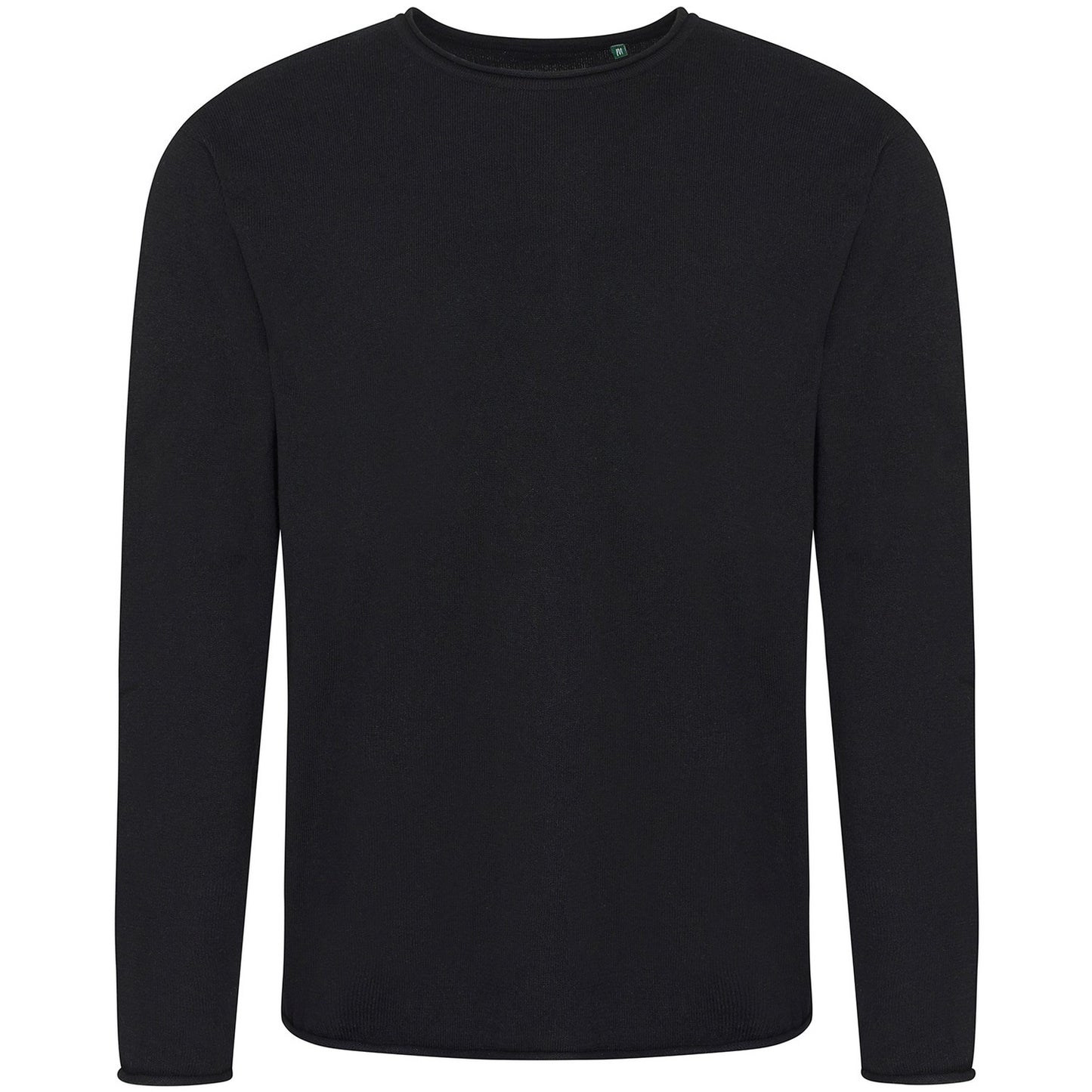 Black - Front - Ecologie Unisex Adult Arenal Knitted Sweatshirt