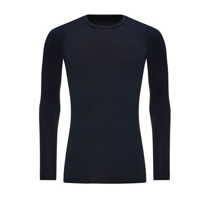 French Navy - Front - Awdis Mens Recycled Active Base Layer Top