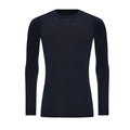 French Navy - Front - Awdis Mens Recycled Active Base Layer Top