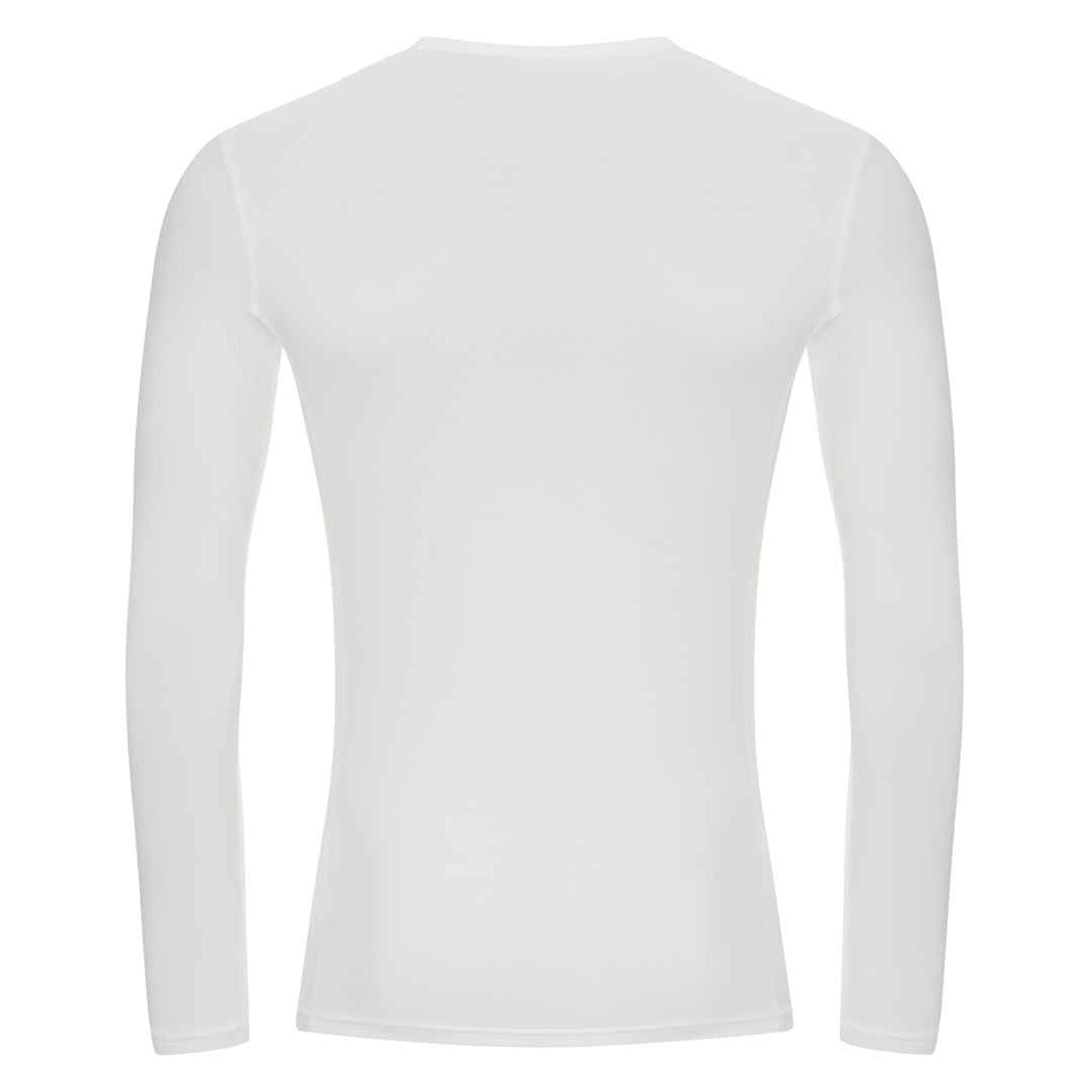 Arctic White - Back - Awdis Mens Recycled Active Base Layer Top