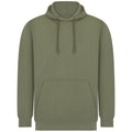 Khaki Green - Front - SF Unisex Adult Sustainable Hoodie