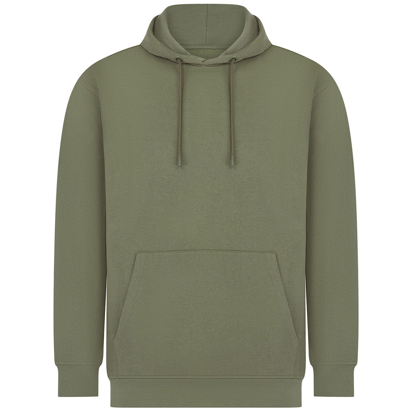 Khaki Green - Front - SF Unisex Adult Sustainable Hoodie