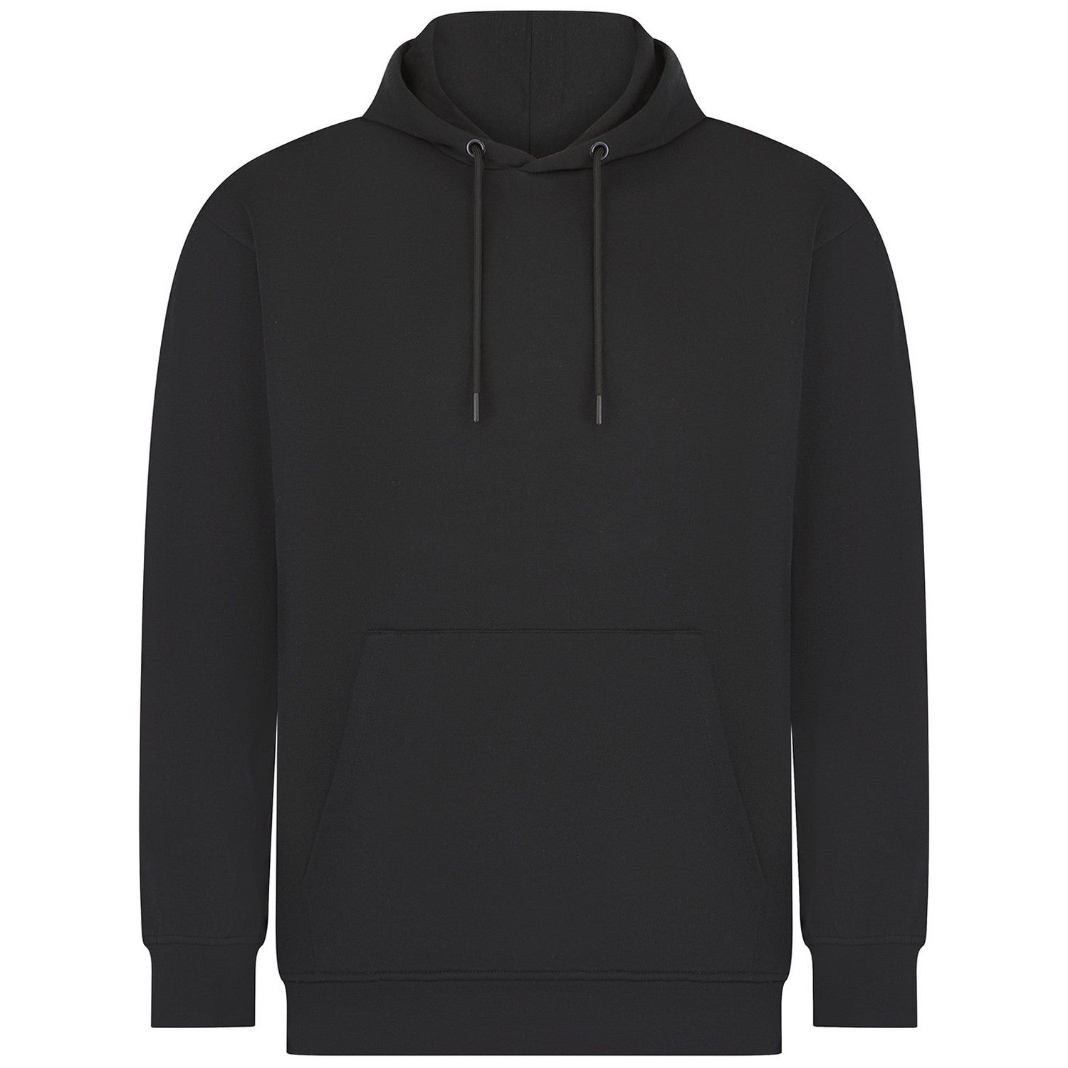 Black - Front - SF Unisex Adult Sustainable Hoodie