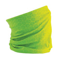 Lime - Front - Beechfield Unisex Adult Morf Geometric Snood