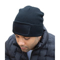 Navy - Side - Result Winter Essentials Unisex Adult Thinsulate Printer Patch Beanie