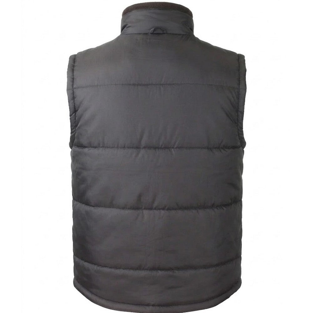 Black - Back - Result Core Unisex Adult Padded Body Warmer