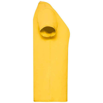 Sunflower - Side - Fruit of the Loom Womens-Ladies Valueweight Heather Lady Fit T-Shirt