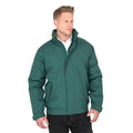 Bottle Green - Back - Result Core Mens Channel Jacket