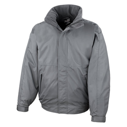 Grey - Front - Result Core Mens Channel Jacket