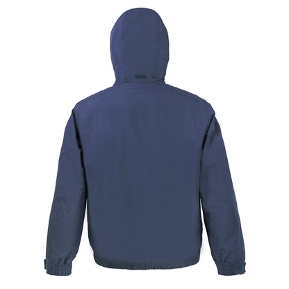 Navy - Back - Result Core Mens Channel Jacket