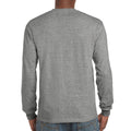 Graphite Heather - Side - Gildan Hammer Unisex Adult Heather Long-Sleeved T-Shirt