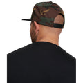 Green Camo-Black - Back - Yupoong Unisex Adult Classic Camo Snapback Cap