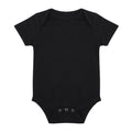 Black - Front - Larkwood Baby Essential Short-Sleeved Bodysuit