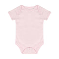 Pale Pink - Front - Larkwood Baby Essential Short-Sleeved Bodysuit