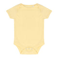 Pale Yellow - Front - Larkwood Baby Essential Short-Sleeved Bodysuit