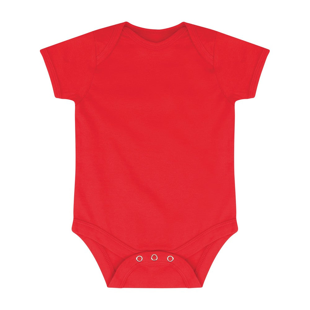 Red - Front - Larkwood Baby Essential Short-Sleeved Bodysuit