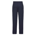 Deep Navy - Back - Fruit of the Loom Mens Lightweight Jogging Bottoms