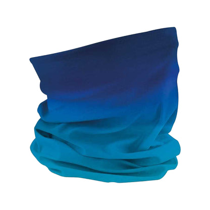 Caribbean Blue - Front - Beechfield Unisex Adult Morf Ombre Snood