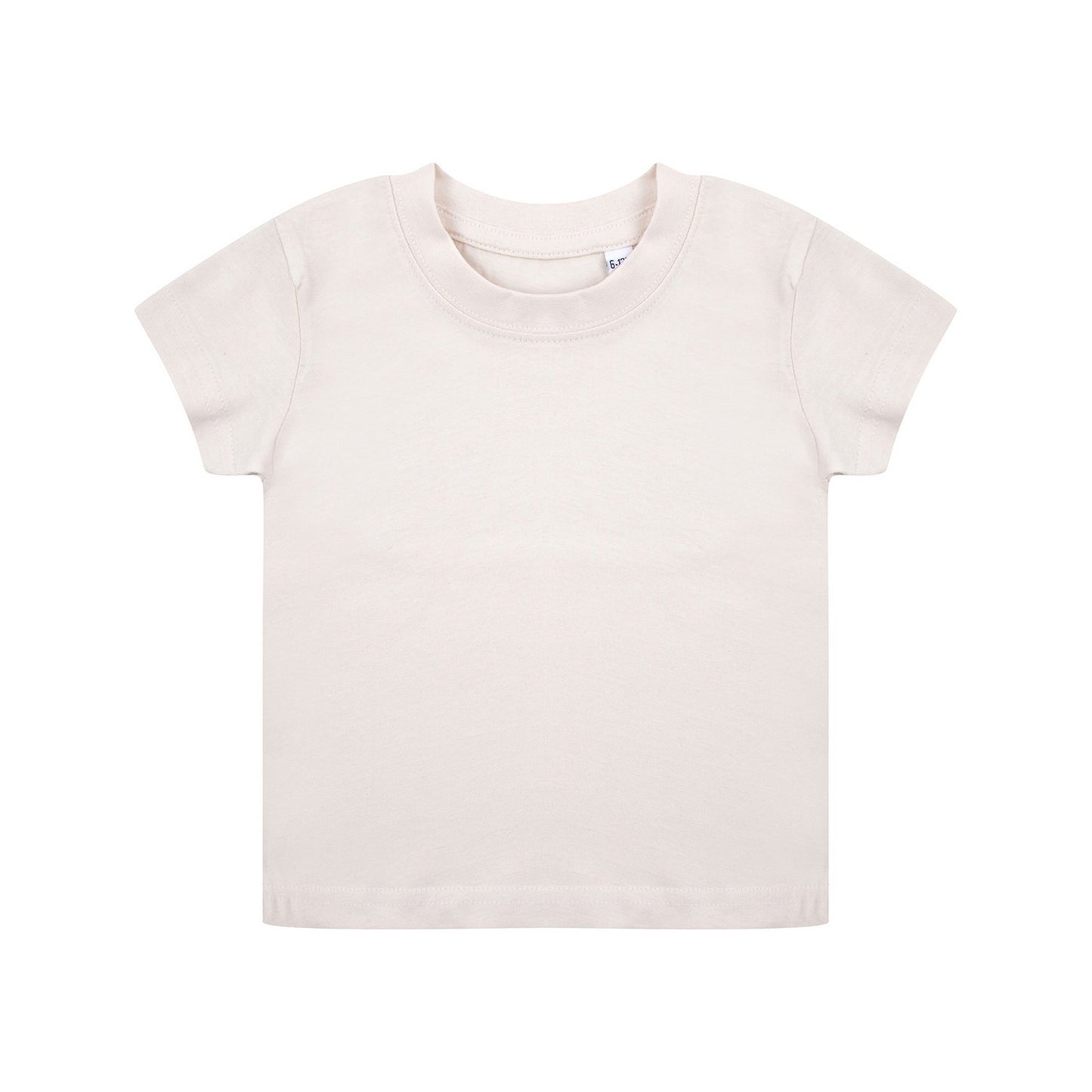 Natural - Front - Larkwood Toddler Organic T-Shirt