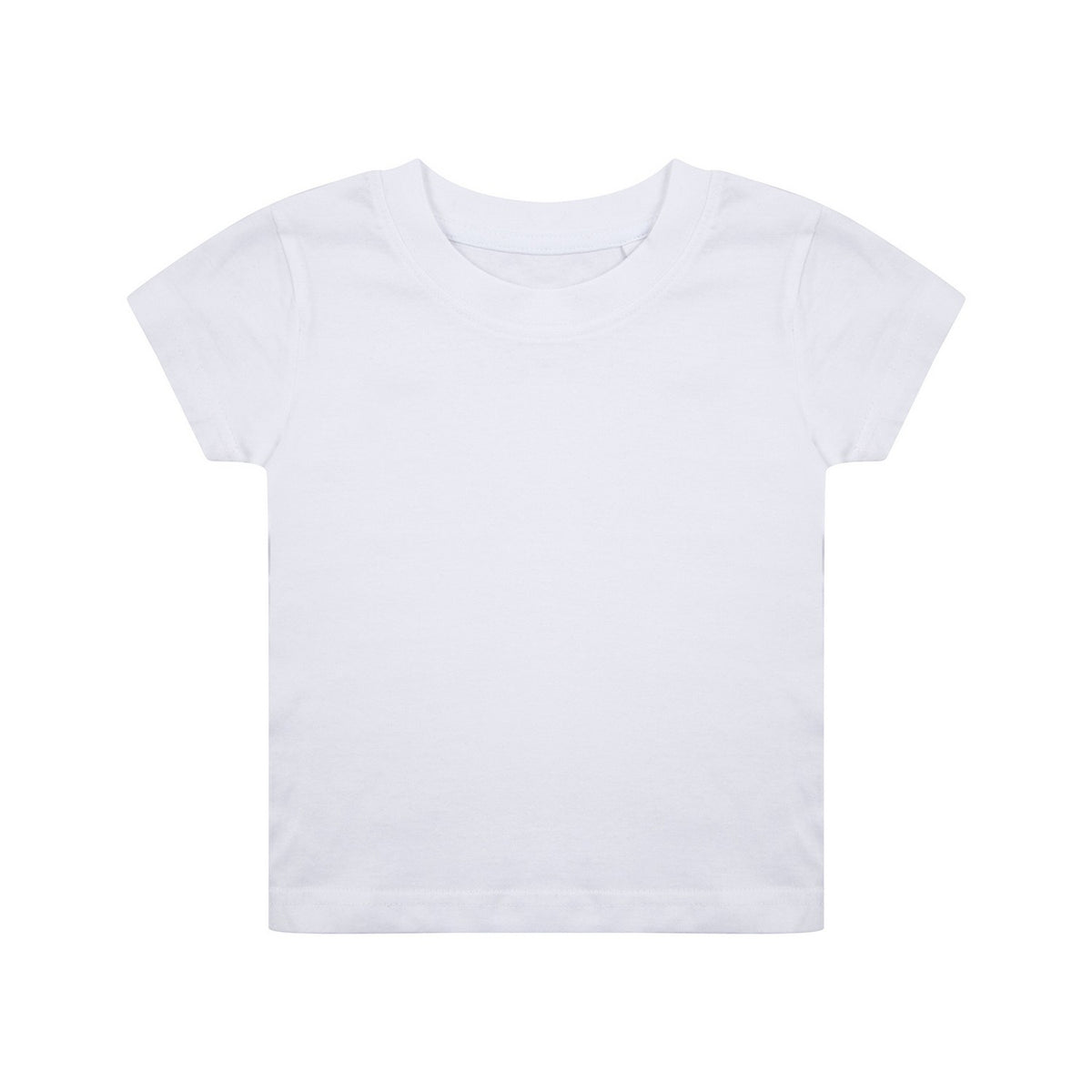 White - Front - Larkwood Toddler Organic T-Shirt