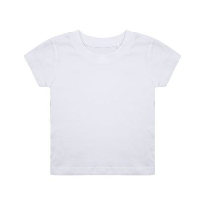 White - Front - Larkwood Toddler Organic T-Shirt