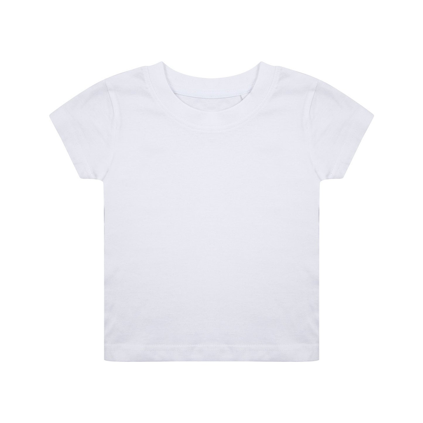 White - Front - Larkwood Toddler Organic T-Shirt