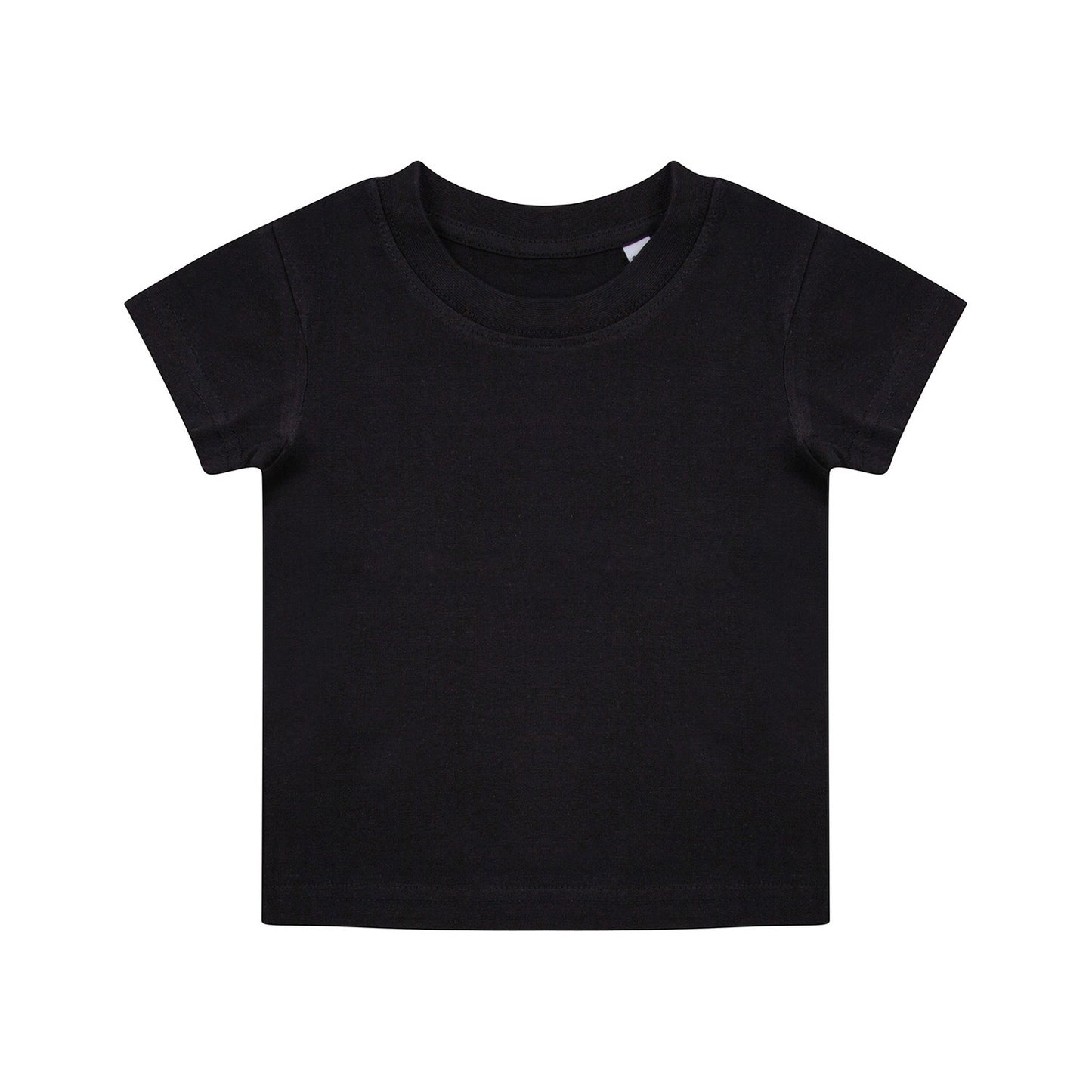 Black - Front - Larkwood Toddler Organic T-Shirt
