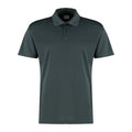 Graphite - Front - Kustom Kit Mens Cooltex Plus Micro Mesh Regular Polo Shirt