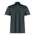Graphite - Back - Kustom Kit Mens Cooltex Plus Micro Mesh Regular Polo Shirt