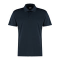 Navy - Front - Kustom Kit Mens Cooltex Plus Micro Mesh Regular Polo Shirt