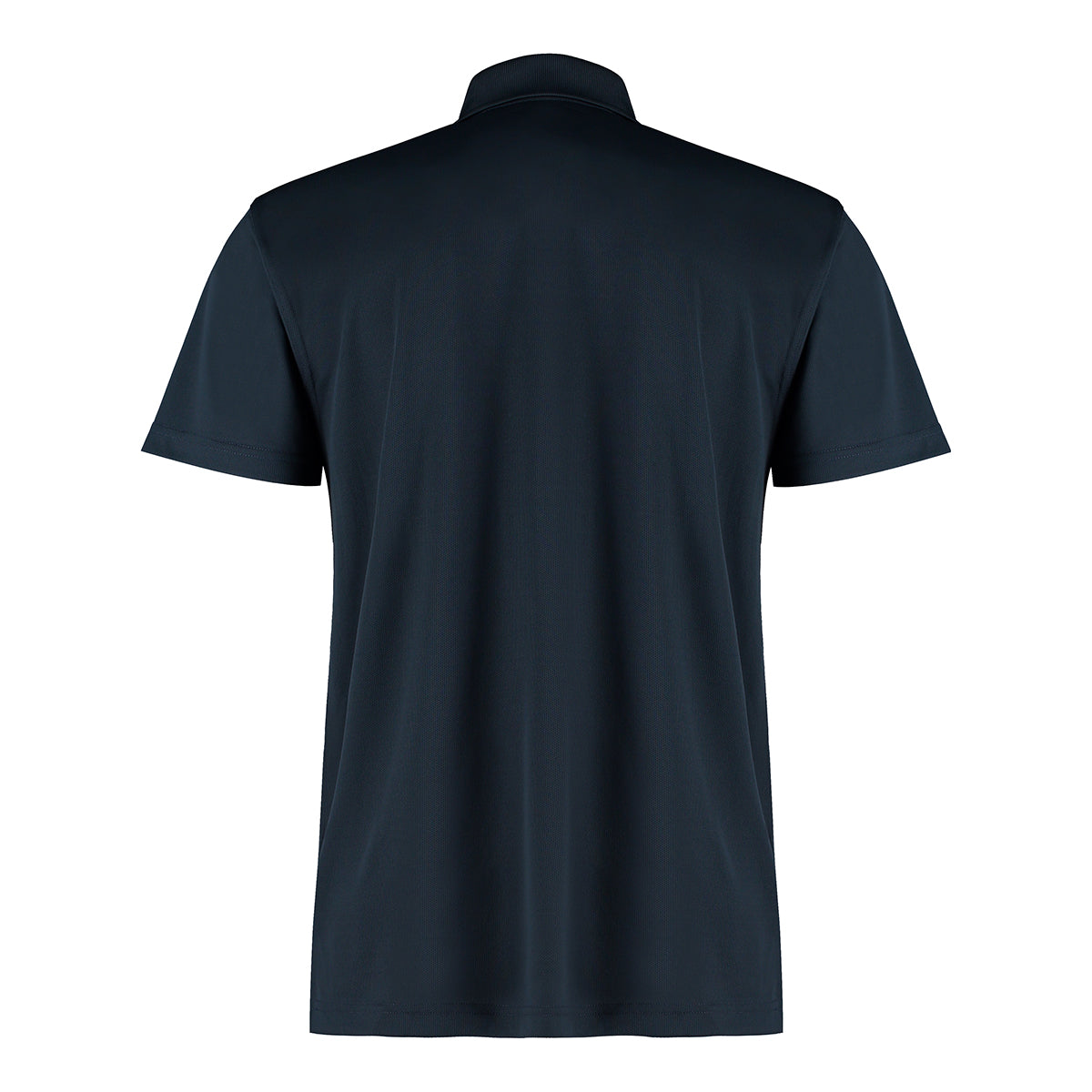 Navy - Back - Kustom Kit Mens Cooltex Plus Micro Mesh Regular Polo Shirt