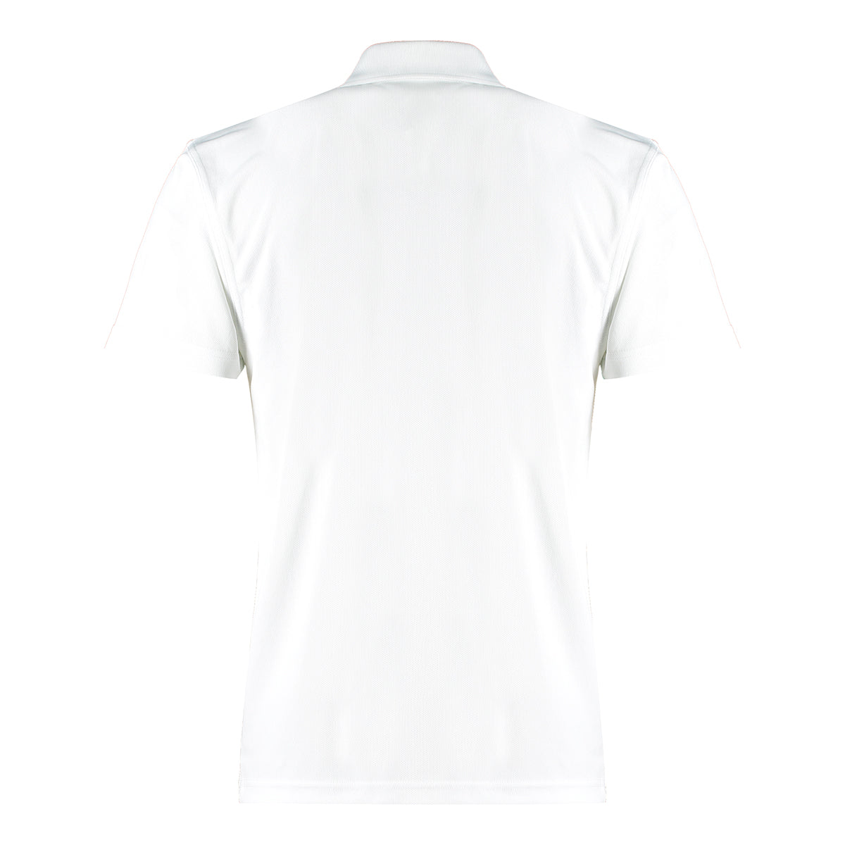 White - Back - Kustom Kit Mens Cooltex Plus Micro Mesh Regular Polo Shirt