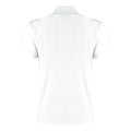 White - Back - Kustom Kit Mens Cooltex Plus Micro Mesh Regular Polo Shirt