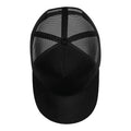 Black - Lifestyle - Beechfield Unisex Adult Faux Suede Snapback Trucker Cap
