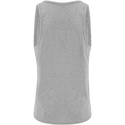 Heather Grey - Back - Awdis Mens Triblend Tank Top