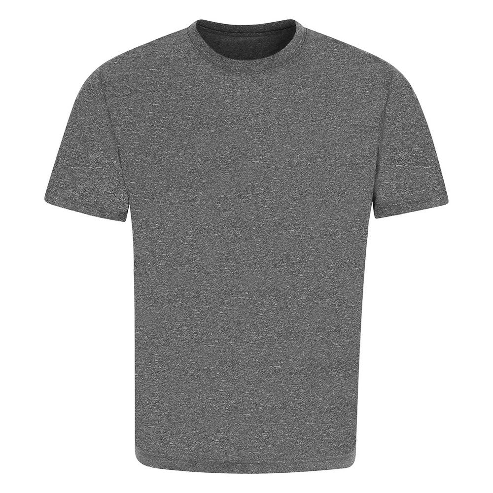Grey - Front - AWDis Cool Mens Urban Marl T-Shirt