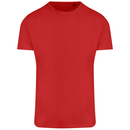 Fire Red - Front - Awdis Mens Ecologie Ambaro Recycled T-Shirt