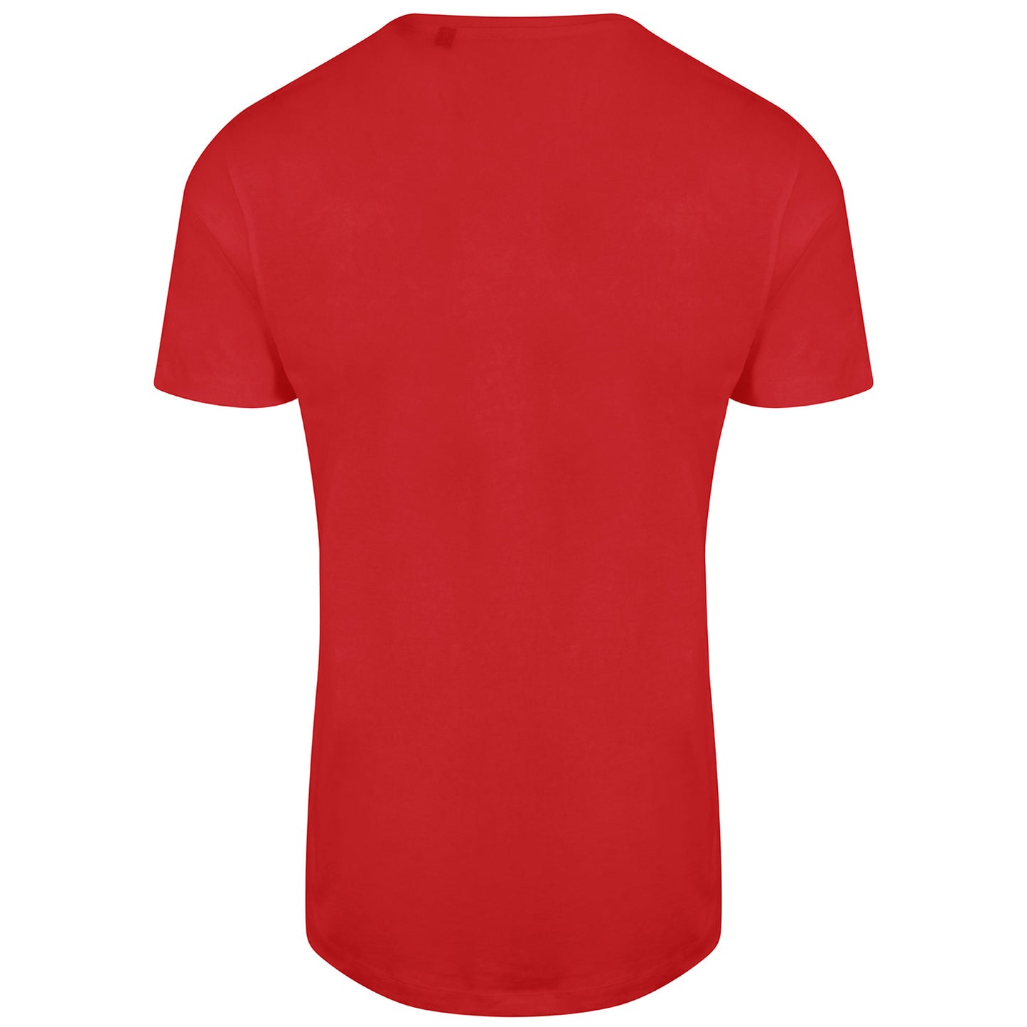 Fire Red - Back - Awdis Mens Ecologie Ambaro Recycled T-Shirt