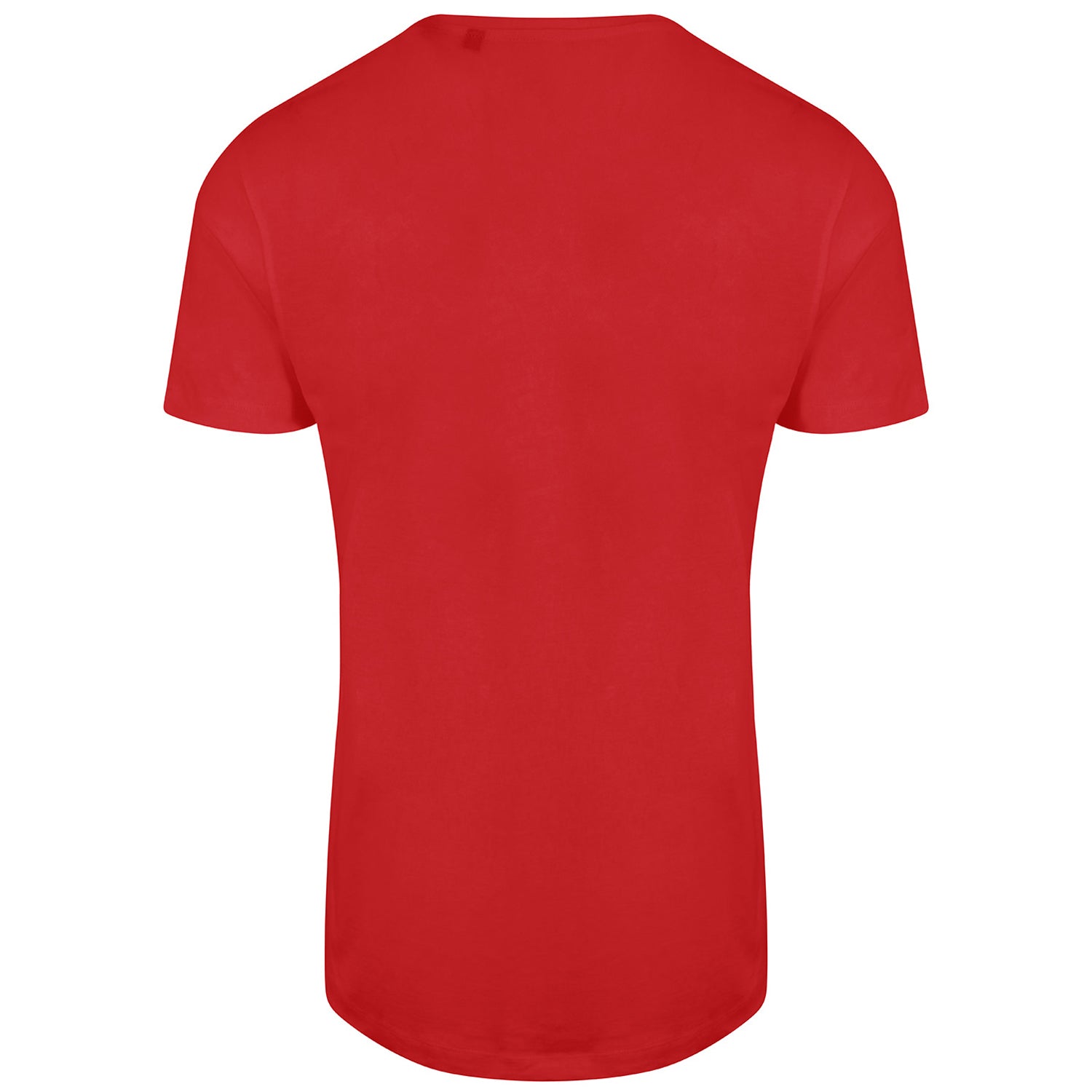Fire Red - Back - Awdis Mens Ecologie Ambaro Recycled T-Shirt