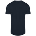 French Navy - Back - Awdis Mens Ecologie Ambaro Recycled T-Shirt