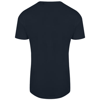 French Navy - Back - Awdis Mens Ecologie Ambaro Recycled T-Shirt