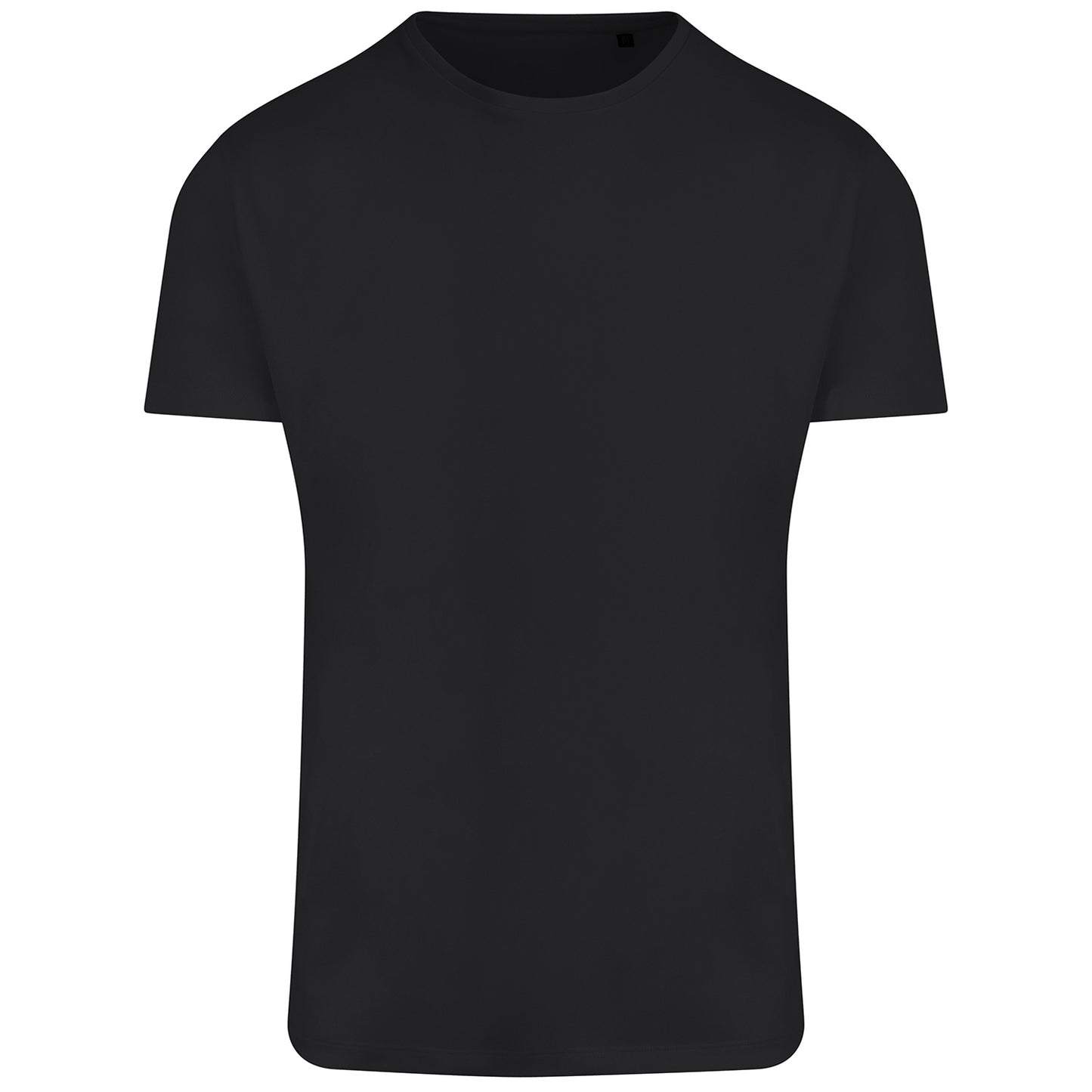 Jet Black - Front - Awdis Mens Ecologie Ambaro Recycled T-Shirt