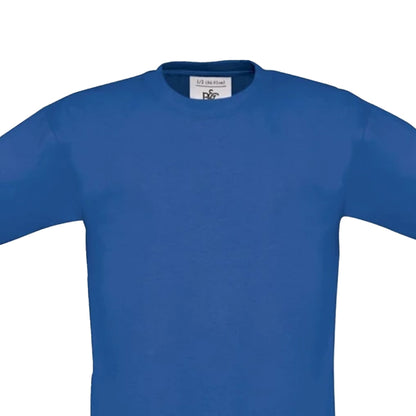Royal Blue - Back - B&C Childrens-Kids Exact 190 T-Shirt