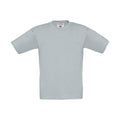 Pacific Grey - Front - B&C Childrens-Kids Exact 190 T-Shirt