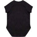 Black - Back - Larkwood Baby Organic Bodysuit