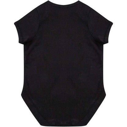 Black - Back - Larkwood Baby Organic Bodysuit