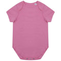 Bright Pink - Front - Larkwood Baby Organic Bodysuit