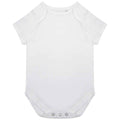 White - Front - Larkwood Baby Organic Bodysuit