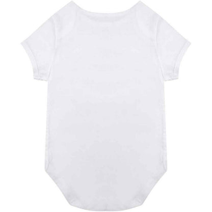 White - Back - Larkwood Baby Organic Bodysuit
