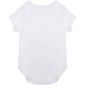 White - Back - Larkwood Baby Organic Bodysuit